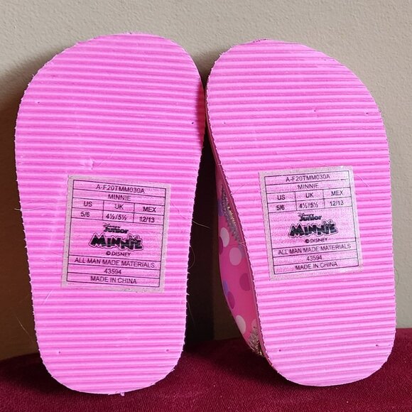 Disney Toddler Minnie Mouse Sandles Size 5/6 New - Picture 5 of 8